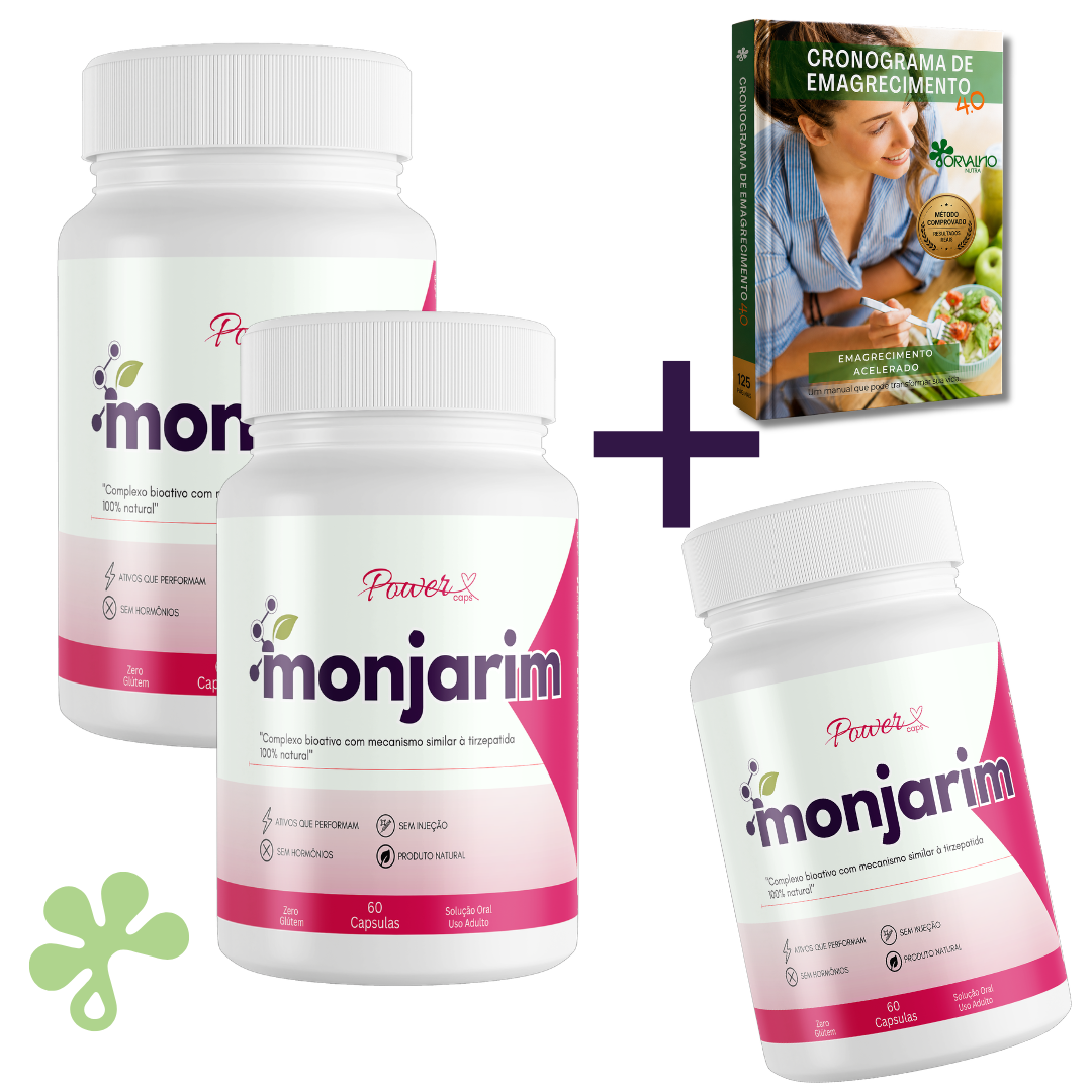 3 Frascos Monjarim